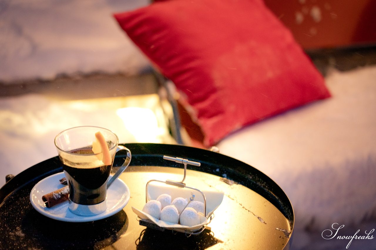 星野リゾート　トマム｜滑走後、時には夕方までまったりと。。。ちょっと贅沢な時間を過ごしてみてはいかがでしょう？新イベント『つきのdeアプレスキー』開催中！